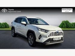 White Used 2022 Toyota RAV4 Hybrid SUV | £28,060 (Super price)