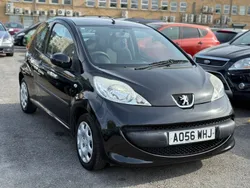 Black Used 2006 Peugeot 107 Hatchback | £1,895 (Fair price)