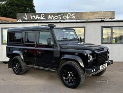 Black Used 2010 Land Rover Defender SUV | £26,950 (Expensive)