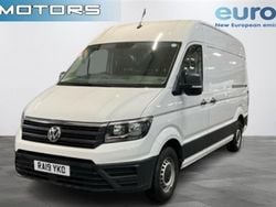 White Used 2019 VW Crafter Trendline Van | £22,770 (Expensive)