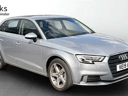 Silver Used 2019 Audi A3 Sportback Sport Hatchback | £12,995 (Good price)