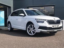 White Used 2022 Skoda Kamiq SE L Executive SUV | £16,995 (Fair price)
