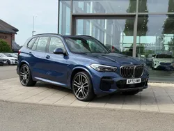 Phytonic blue Used 2023 BMW X5 M Sport SUV | £51,000 (Super price)