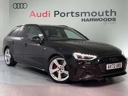 Black Used 2022 Audi A4 S-Line Estate | £27,390 (Fair price)