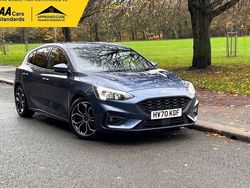 Blue Used 2020 Ford Focus ST-Line X Hatchback | £10,295 (Fair price)