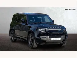 Santorini black New 2025 Land Rover Defender SE Dynamic SUV | £80,250 (Expensive)
