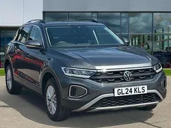 Grey Used 2024 VW T-Roc Life SUV | £23,605 (Fair price)