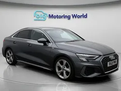 Grey Used 2021 Audi A3 S-Line Sedan | £19,600 (Fair price)
