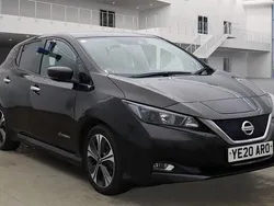 Black Used 2020 Nissan Leaf N-Connecta Hatchback | £8,599 (Fair price)
