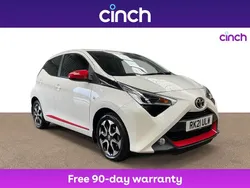White Used 2021 Toyota Aygo Trend Hatchback | £10,289 (Fair price)