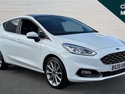 White Used 2020 Ford Fiesta Vignale Hatchback | £10,524 (Fair price)