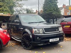 Black Used 2009 Land Rover Range Rover Sport HSE SUV | £4,198 (Fair price)