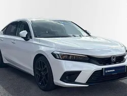 White Used 2023 Honda Civic Advance Hatchback | £28,776 (Fair price)