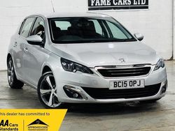 Silver Used 2015 Peugeot 308 Allure Hatchback | £6,500 (Fair price)