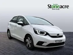 White Used 2021 Honda Jazz Hybrid Hatchback | £14,999 (Fair price)