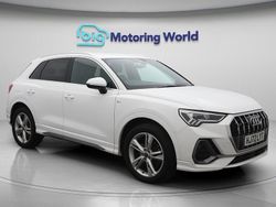 White Used 2022 Audi Q3 S-Line SUV | £27,500 (Good price)