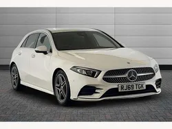 White Used 2020 Mercedes A200 AMG Line Premium Hatchback | £16,790 (Fair price)