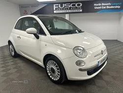 White Used 2014 Fiat 500 Lounge Hatchback | £3,990 (Good price)