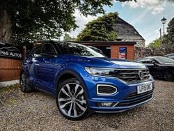 Blue Used 2019 VW T-Roc R-line SUV | £19,995 (Good price)