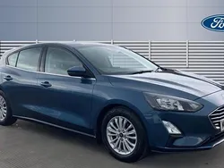Blue Used 2020 Ford Focus Titanium Hatchback | £13,279 (Fair price)