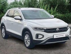 White Used 2023 VW T-Roc Life SUV | £21,550 (Fair price)