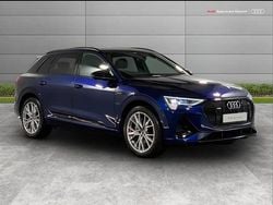 Blue Used 2021 Audi e-tron Black Edition SUV | £26,006 (Fair price)