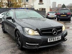 Black Used 2014 Mercedes C220 AMG Coupe | £4,700 (Super price)