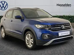 Blue Used 2021 VW T-Cross SE SUV | £13,985 (Fair price)