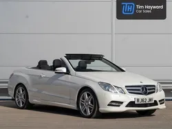 White Used 2013 Mercedes E350 AMG Cabriolet | £14,980 (Fair price)