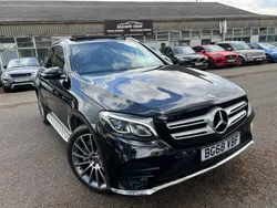 Black Used 2018 Mercedes GLC350 AMG line Estate | £20,995 (Fair price)