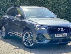 Grey Used 2022 Audi Q3 Black Edition SUV | £29,699 (Good price)
