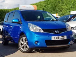 Blue Used 2011 Nissan Note N-TEC MPV | £6,995 (Expensive)