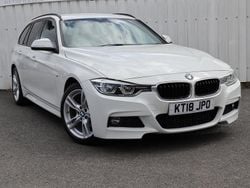 White Used 2018 BMW 320 M Sport Estate | £15,695 (Good price)