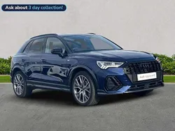 Blue Used 2025 Audi Q3 Black Edition SUV | £37,227 (Fair price)
