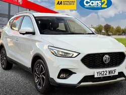 White Used 2022 MG ZS Exclusive Sedan | £13,990 (Fair price)