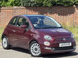 Red Used 2021 Fiat 500 Dolcevita Hatchback | £9,999 (Fair price)