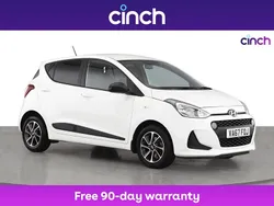 White Used 2018 Hyundai i10 GO! Hatchback | £7,899 (Fair price)