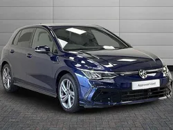 Blue Used 2022 VW Golf VIII R-line Hatchback | £22,450 (Fair price)