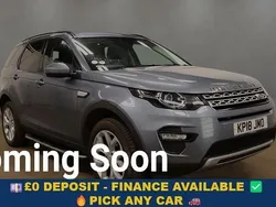 Blue Used 2018 Land Rover Discovery Sport HSE SUV | £16,199 (Good price)