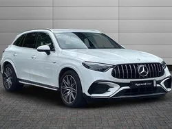 Opalite white bright Used 2024 Mercedes GLC43 AMG Premium Estate | £56,995