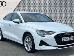 White Used 2024 Audi A3 Sport Sedan | £22,199
