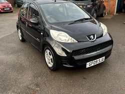 Black Used 2009 Peugeot 107 Hatchback | £1,995 (Fair price)