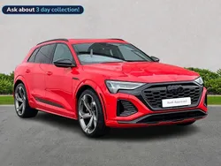 Red Used 2024 Audi SQ8 e-tron Comfort SUV | £61,689