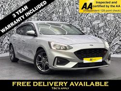 Silver Used 2020 Ford Focus ST-Line Hatchback | £12,295 (Fair price)