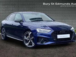 Blue Used 2024 Audi A4 Black Edition Sedan | £29,069 (Fair price)