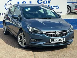 Blue Used 2016 Vauxhall Astra SRi Hatchback | £6,395 (A bit pricey)