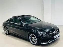 Black Used 2017 Mercedes C250 AMG line Coupe | £14,500 (Fair price)