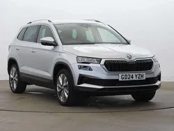 Brilliant silver metallic Used 2024 Skoda Karoq SE L SUV | £23,995 (A bit pricey)