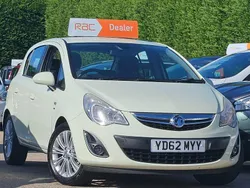 Green Used 2012 Vauxhall Corsa Hatchback | £6,995 (A bit pricey)