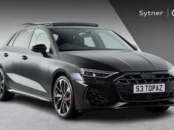 New 2025 Audi S3 Black Edition Sedan | £53,950 (Expensive)